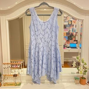 blue floral dress from altar'd state